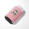 Alaskan Malamute Style #2 Pink Flowers Can Hugger