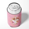 Brittany Pink Flowers Can Hugger