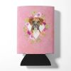 Boxer Pink Flowers Can Hugger