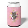 Bouvier des Flandres Pink Flowers Can Hugger