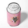 Bouvier des Flandres Pink Flowers Can Hugger