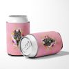 Bouvier des Flandres Pink Flowers Can Hugger
