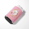 Bichon Frise #2 Pink Flowers Can Hugger