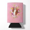 Basset Hound Style #2 Pink Flowers Can Hugger