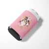 Australian Shepherd Pink Flowers Can Hugger