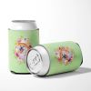 Akita Green Flowers Can Hugger