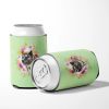 Akita 3 Green Flowers Can Hugger