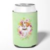 Beagle Green Flowers Can Hugger