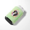 Bernese Mountain Dog Green Flowers Can Hugger