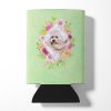 Bichon Frise #1 Green Flowers Can Hugger