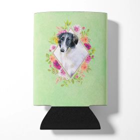 Borzoi/Russian Wolfhound Green Flowers Can Hugger
