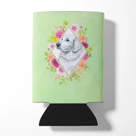 Great Pyrenees Green Flowers Can Hugger
