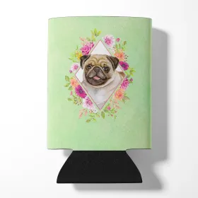Pug Style #1 - Green Flowers Can Hugger