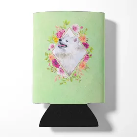 Samoyed Green Flowers Can Hugger