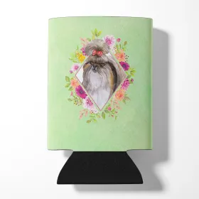 Shih Tzu Style #1 Green Flowers Can Hugger