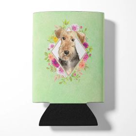 Airedale Terrier Green Flowers Can Hugger