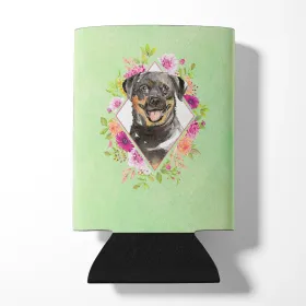 Rottweiler Green Flowers Can Hugger