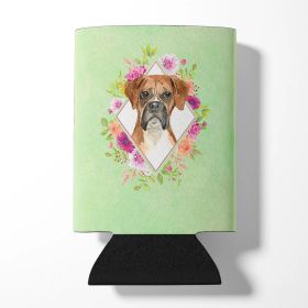Boxer Green Flowers Can Hugger