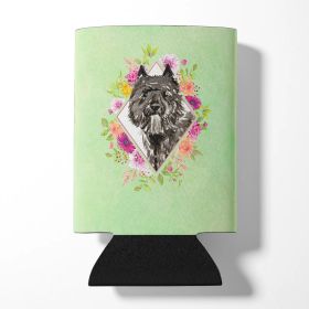 Bouvier des Flandres Green Flowers Can Hugger