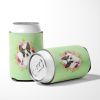Boston Terrier Green Flowers Can Hugger