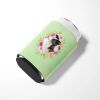 Border Collie Green Flowers Can Hugger