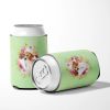 Beagle 3 Green Flowers Can Hugger