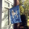 Poodle 1 Welcome House Flag
