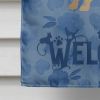 Pug 1 Welcome House Flag