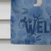 Toy Fox Terrier Welcome House Flag