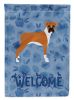Boxer 2 Welcome House Flag