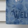 Dalmatian 3 Welcome House Flag