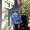 French Bulldog 1 Welcome House Flag