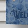 French Bulldog 1 Welcome House Flag