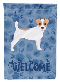 Jack Russell Terrier 4 Welcome House Flag