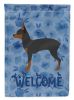 Min Pin 2 Welcome House Flag