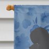 Poodle 3 Welcome House Flag