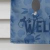 Poodle 3 Welcome House Flag