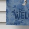 French Bulldog 2 Welcome House Flag