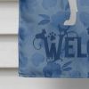Boston Terrier 3 Welcome House Flag