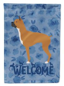 Boxer 3 Welcome House Flag