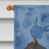 Doberman 3 Welcome House Flag