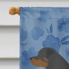 Rottweiler 2 Welcome House Flag