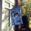 Basenji 3 Welcome House Flag