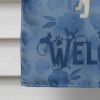 Boston Terrier 4 Welcome House Flag