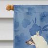 Chinese Crested 2 Welcome House Flag