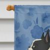 French Bulldog 3 Welcome House Flag