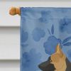 German Shepherd 5 Welcome House Flag