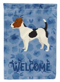 Jack Russell Terrier 8 Welcome House Flag