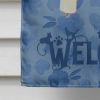 Poodle 4 Welcome House Flag