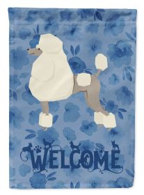 Poodle 4 Welcome House Flag